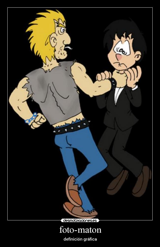 foto-maton - definición gráfica