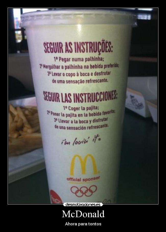 McDonald - Ahora para tontos
