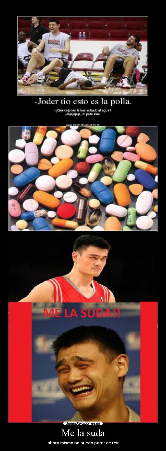 Me la suda - ahora mismo no puedo parar de reir