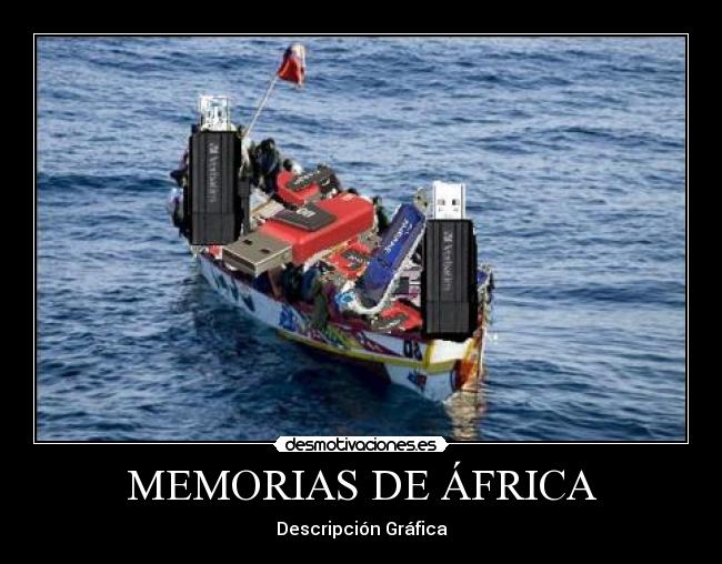MEMORIAS DE ÁFRICA - Descripción Gráfica