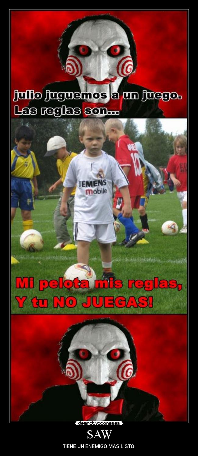 SAW - TIENE UN ENEMIGO MAS LISTO.