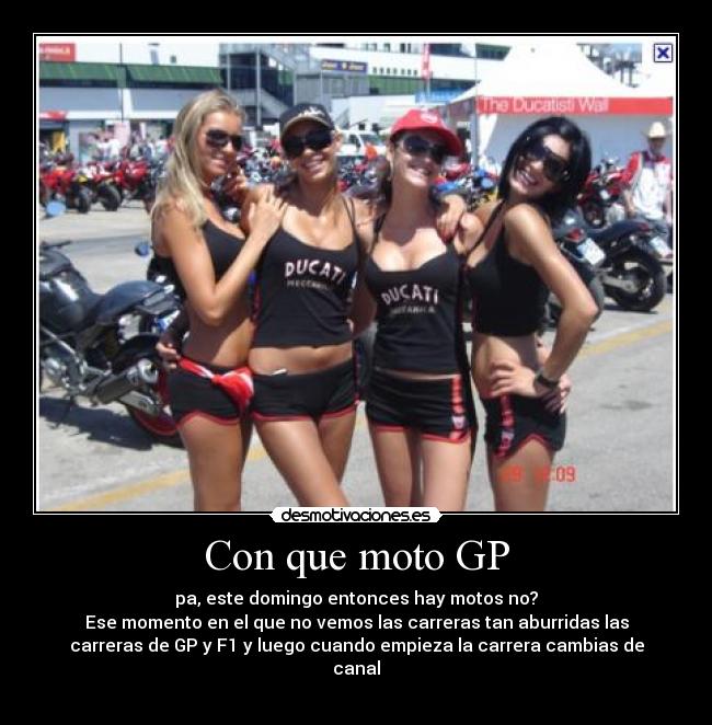 Con que moto GP - 