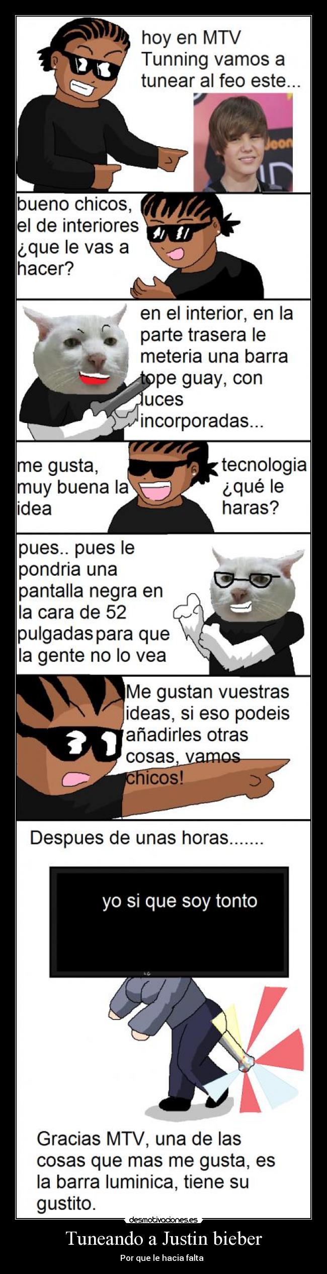 Tuneando a Justin bieber -