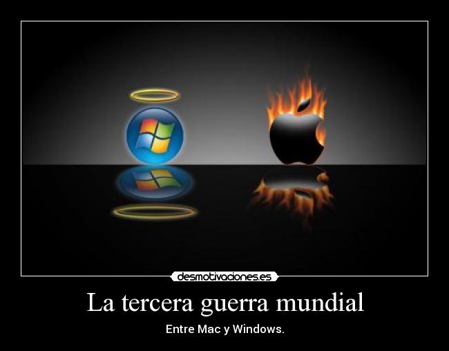 carteles guerra windows desmotivaciones