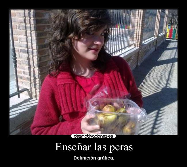 Enseñar las peras - 