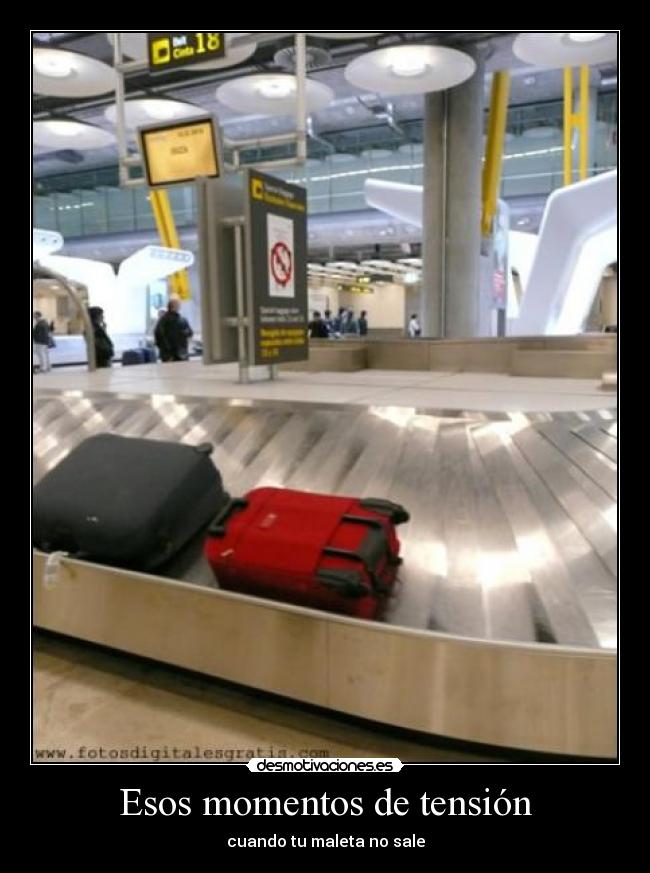 Esos momentos de tensión - 