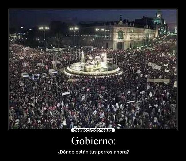 carteles gobierno desmotivaciones