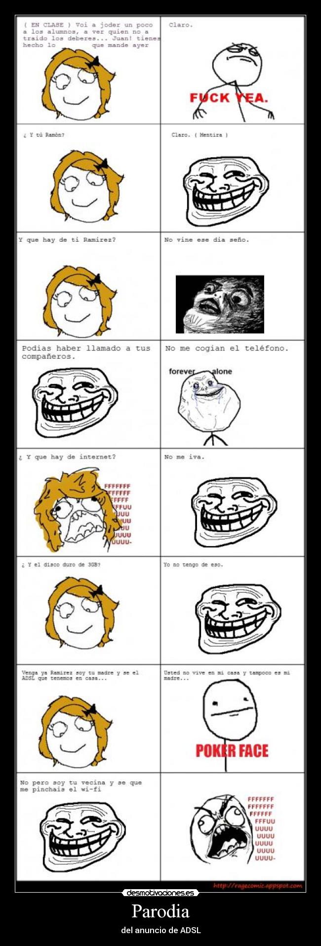 Parodia - del anuncio de ADSL