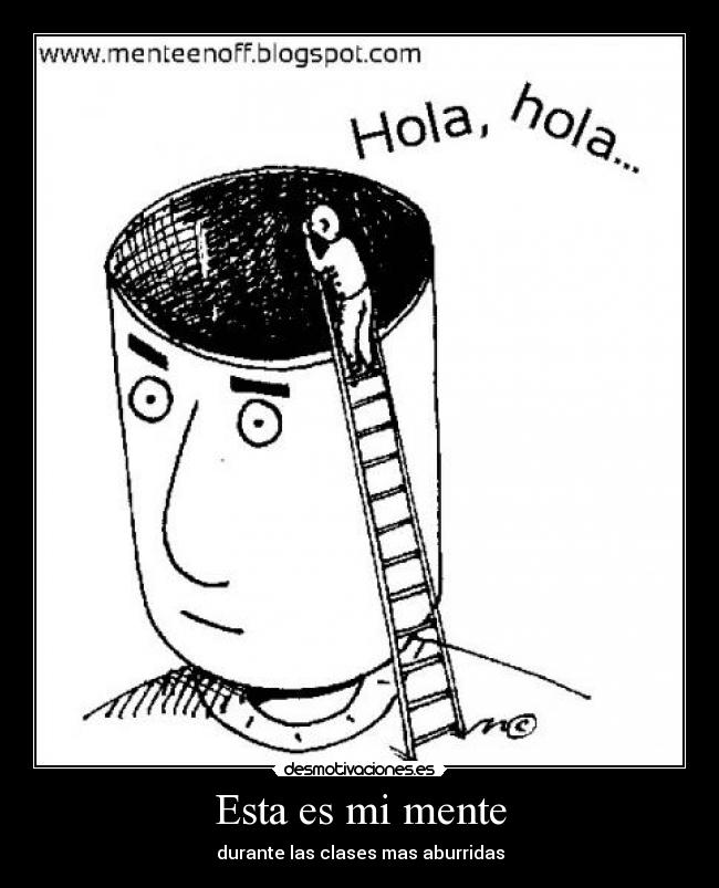 Esta es mi mente -