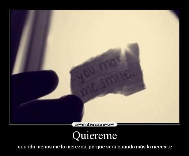 Quiereme - 