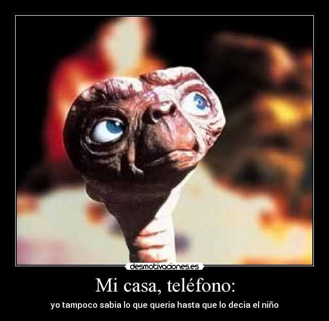 Mi casa, teléfono: - 
