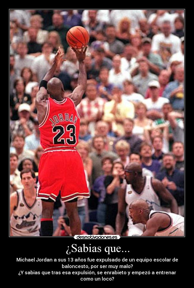 carteles michael jordan desmotivaciones