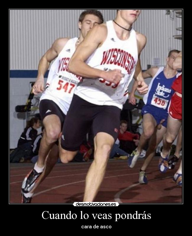 Cuando lo veas pondrás -