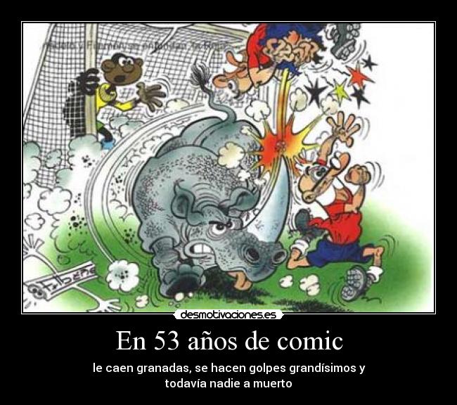 En 53 años de comic -
