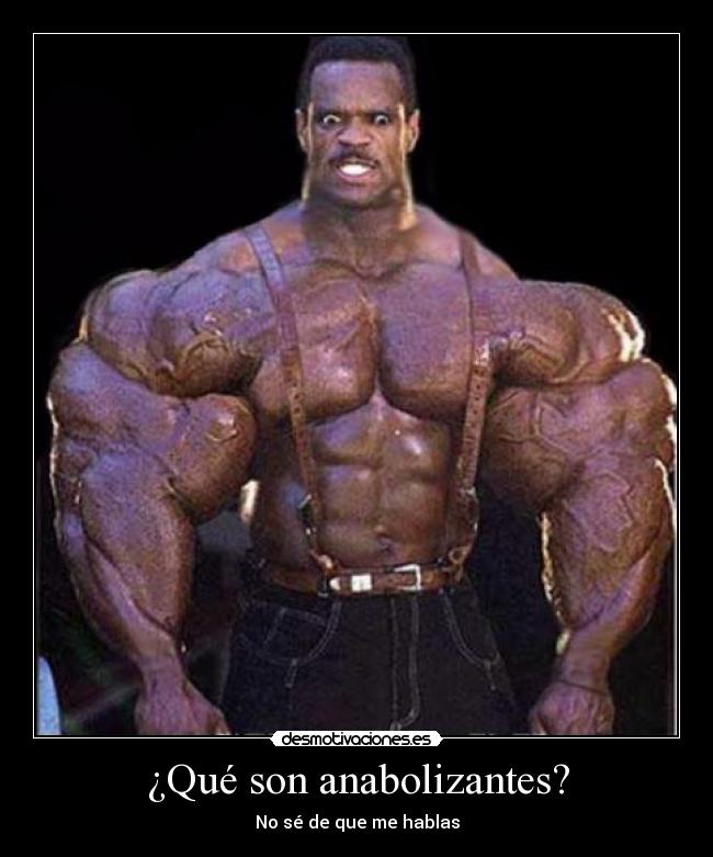 ¿Qué son anabolizantes? - 