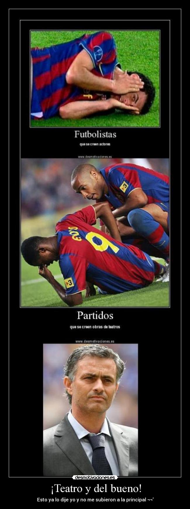 ¡Teatro y del bueno! - Esto ya lo dije yo y no me subieron a la principal ¬¬