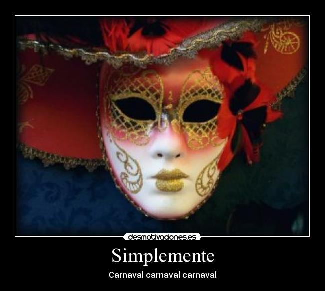 Simplemente - Carnaval carnaval carnaval