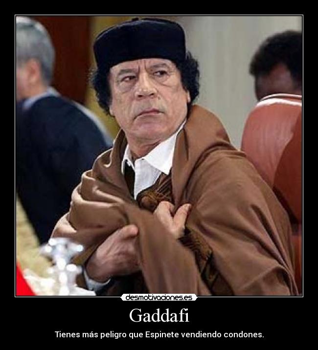 Gaddafi - 