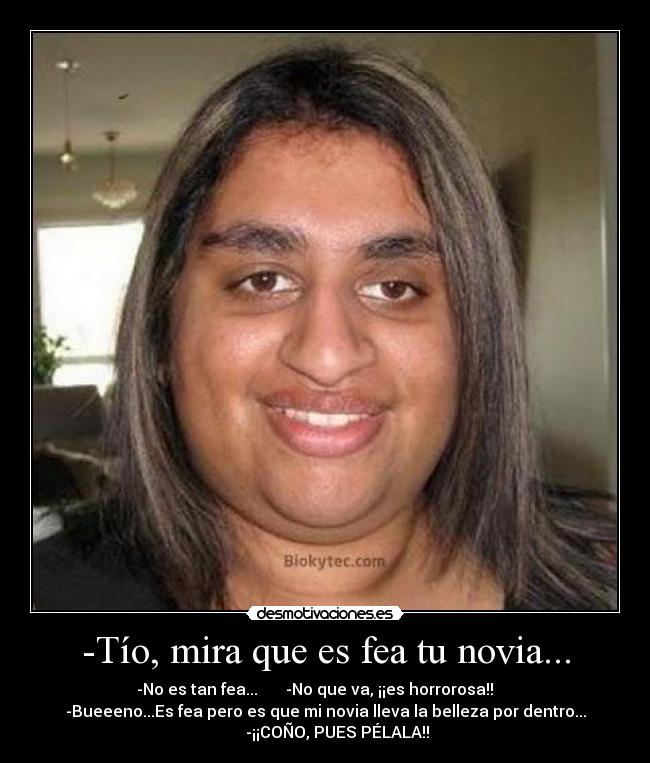 mujer fea busca hombre