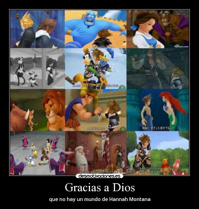 Gracias a Dios - que no hay un mundo de Hannah Montana