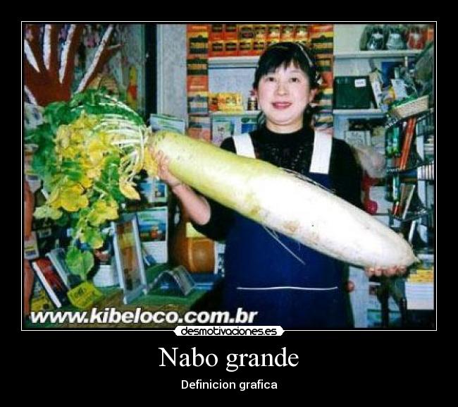 Nabo grande -