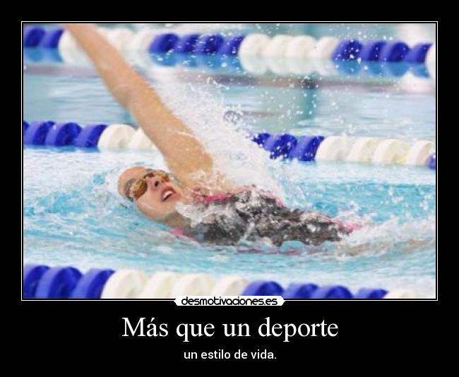 Más que un deporte -