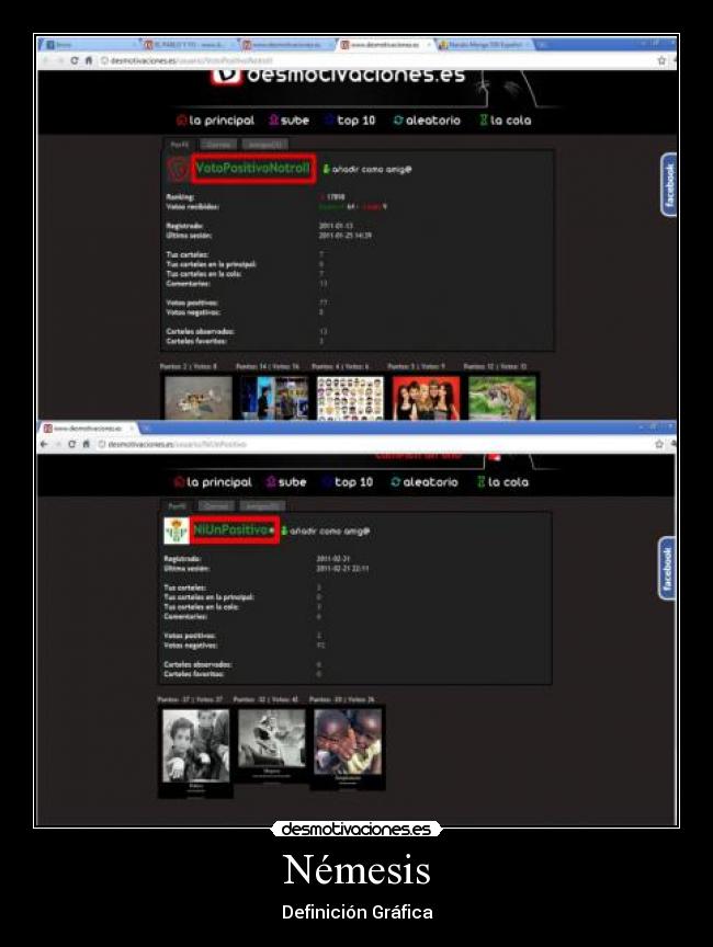 Némesis - Definición Gráfica