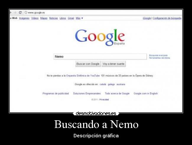 Buscando a Nemo -