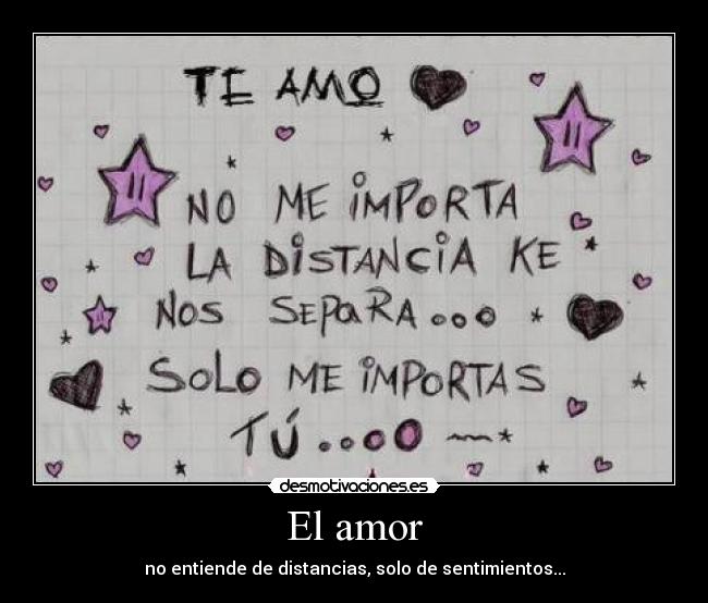 El amor - 