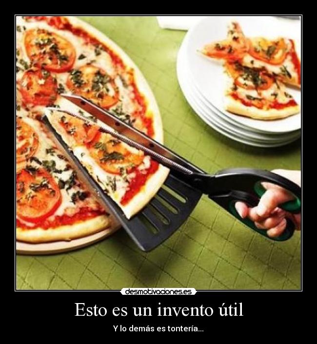 Esto es un invento útil -