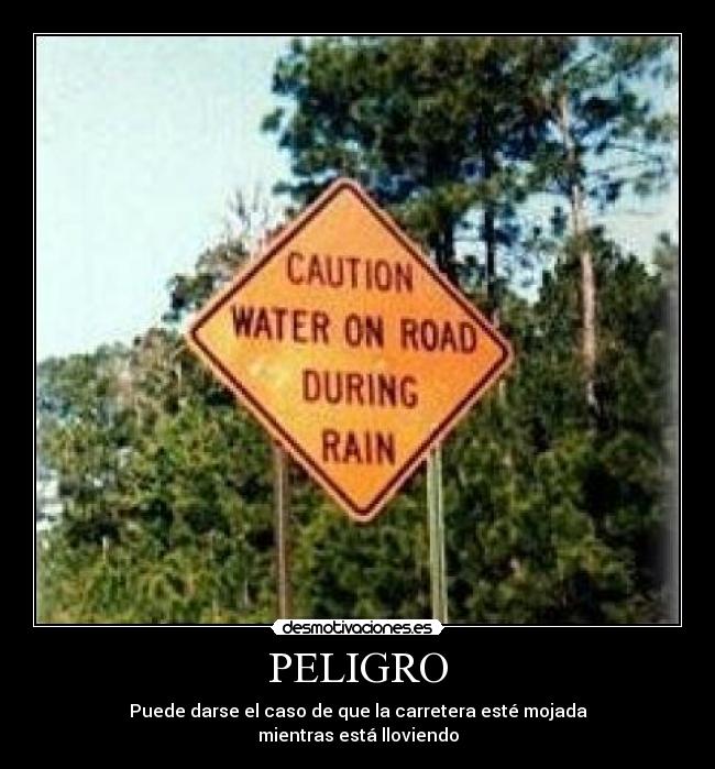 PELIGRO - 
