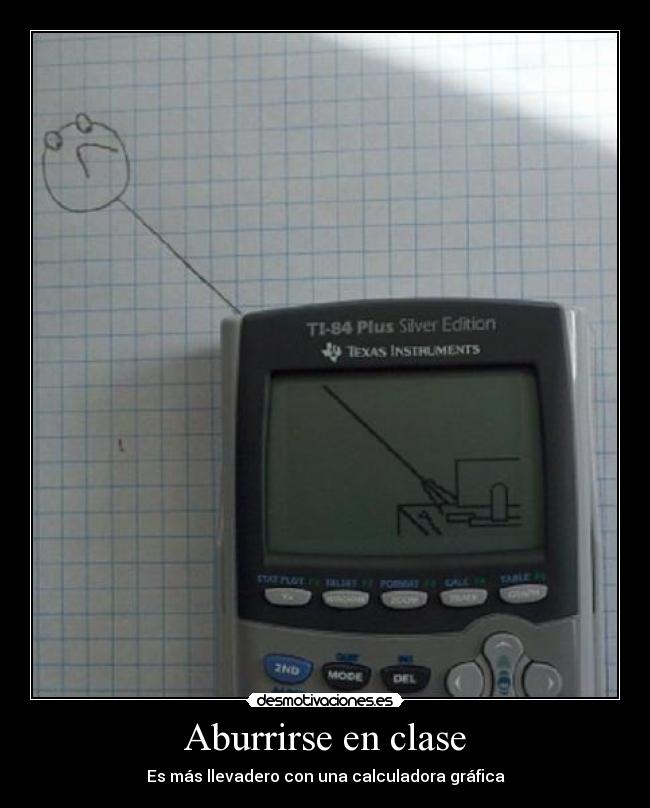 Aburrirse en clase - 