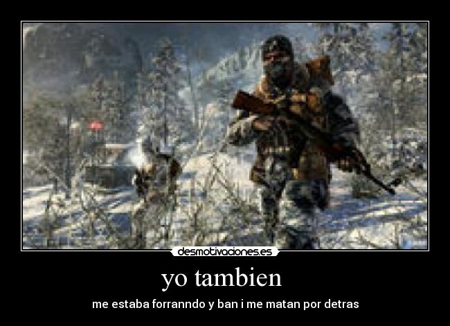 yo tambien -