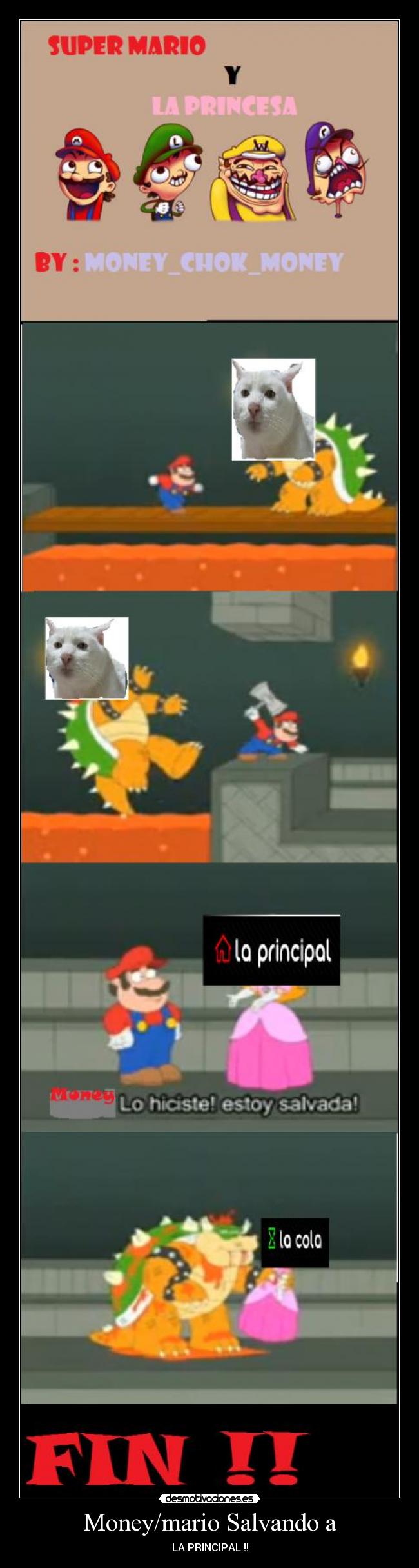 Money/mario Salvando a -