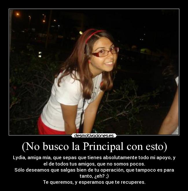 (No busco la Principal con esto) - 