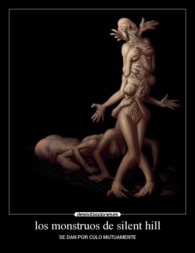 los monstruos de silent hill -
