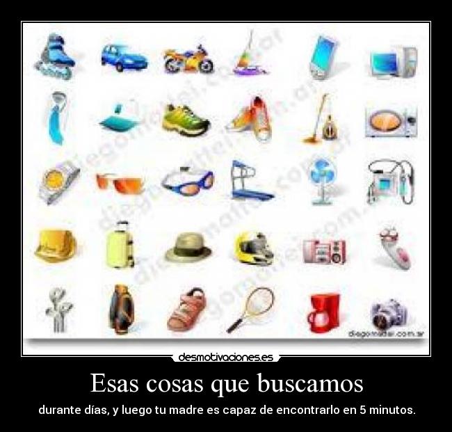 Esas cosas que buscamos - 