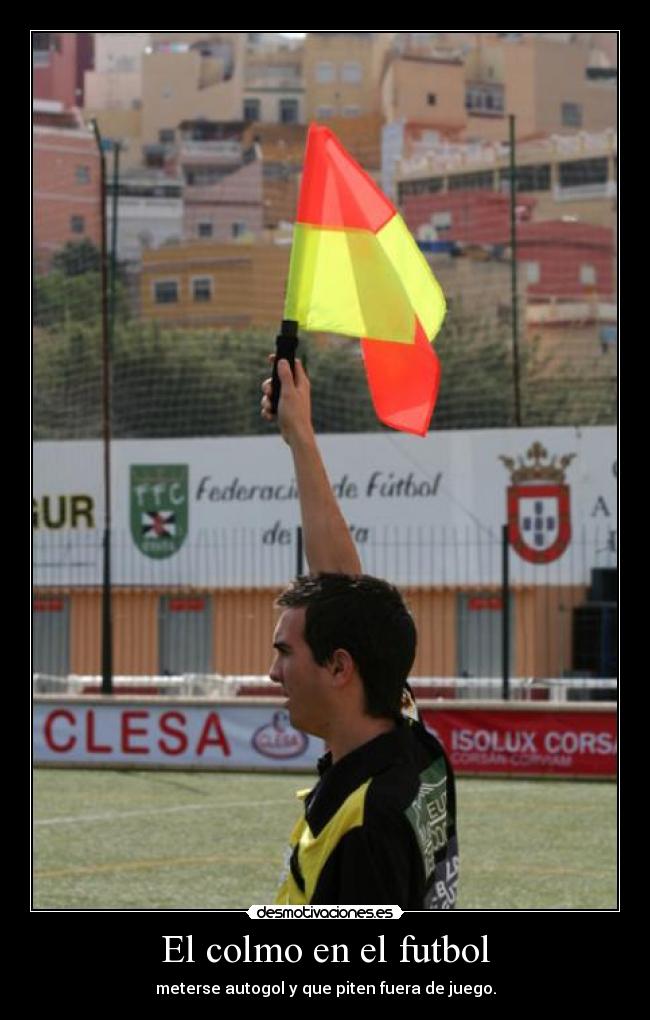 El colmo en el futbol - 