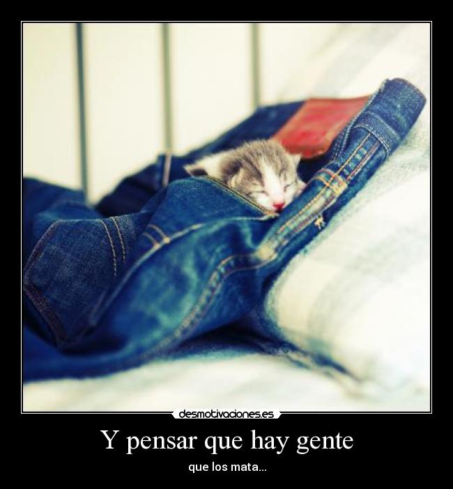 Y pensar que hay gente - 