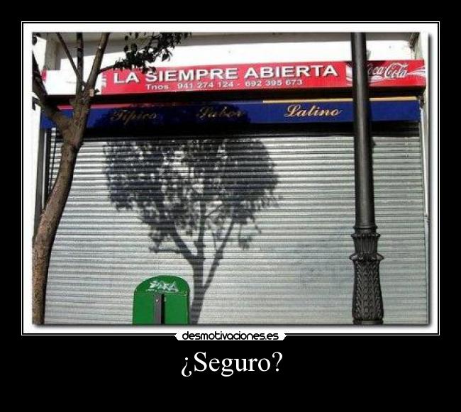 ¿Seguro? -