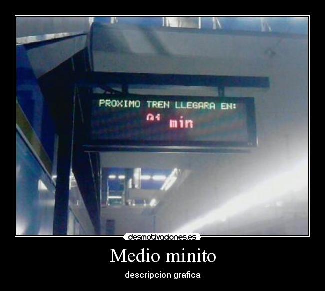Medio minito - descripcion grafica
