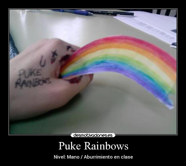 Puke Rainbows -