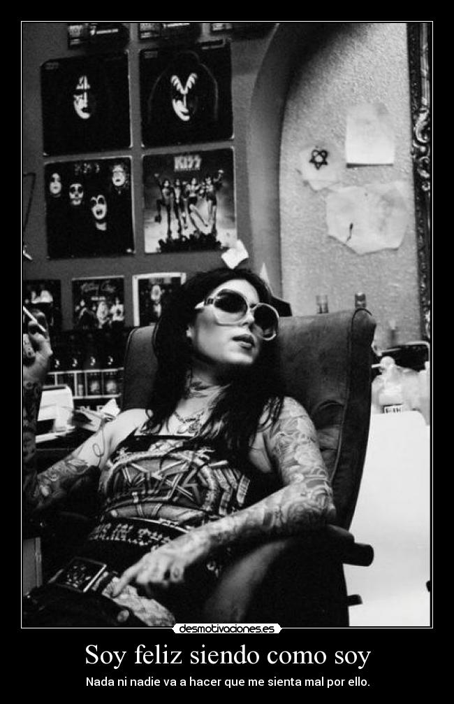 Soy feliz siendo como soy - 