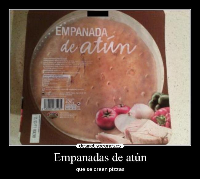 Empanadas de atún -