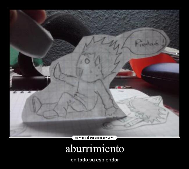 aburrimiento -
