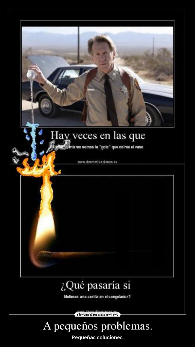 carteles problemas ingenioso creacion inteligencia guay killer bee desmotivaciones desmotivaciones