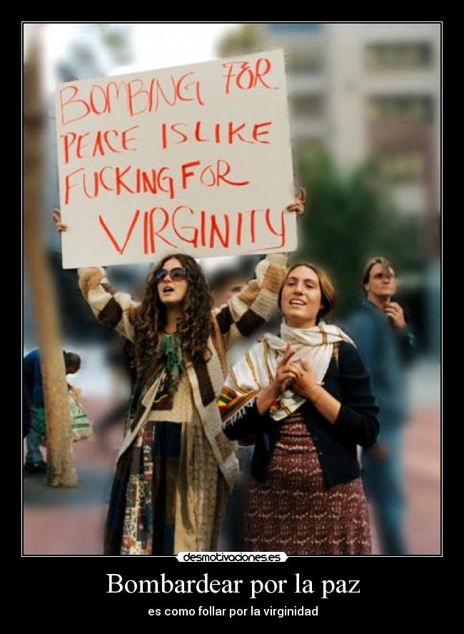 Bombardear por la paz - 