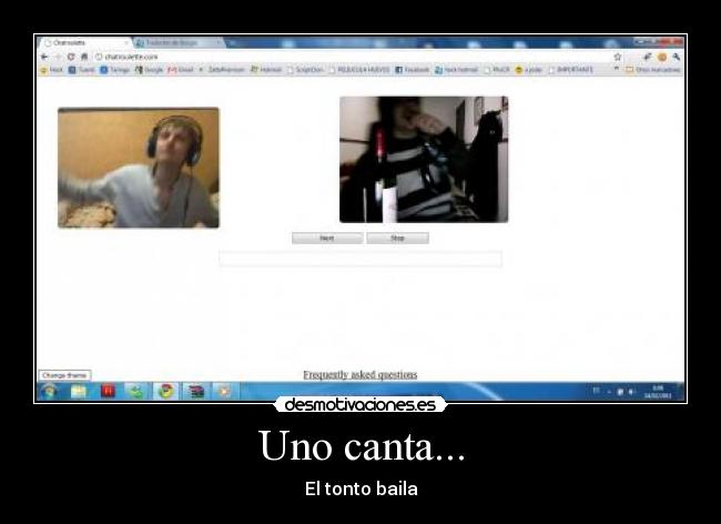 carteles tonto baila otro canta desmotivaciones