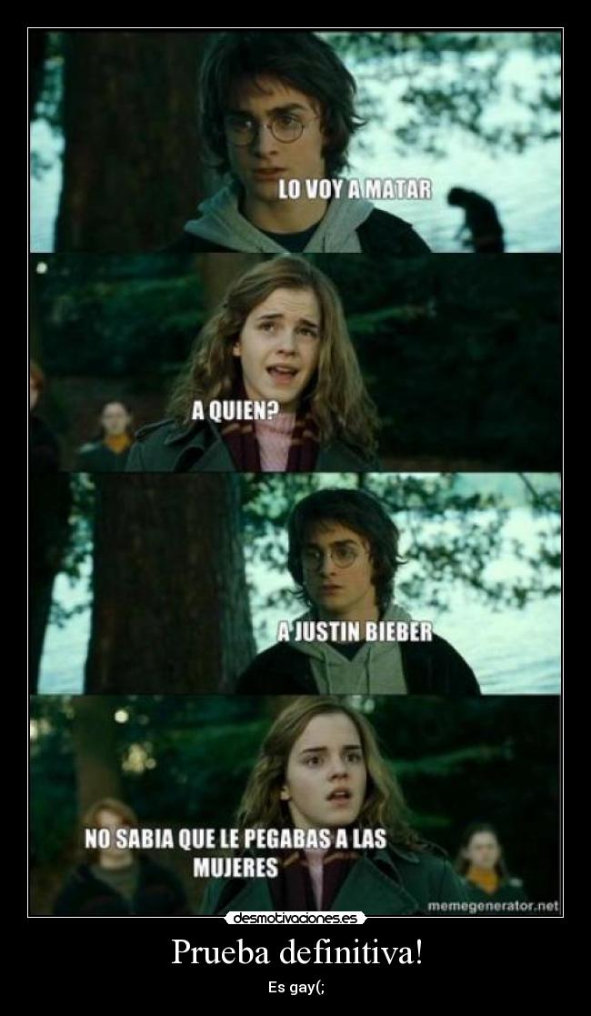 Prueba definitiva! - Es gay(;