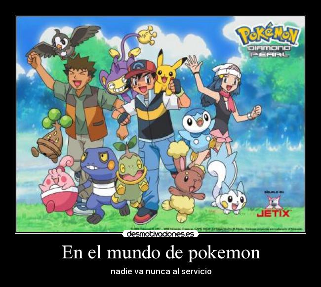 En el mundo de pokemon -